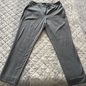 Tahari Womans Elegant work Gray Dress Pants slacks size 10